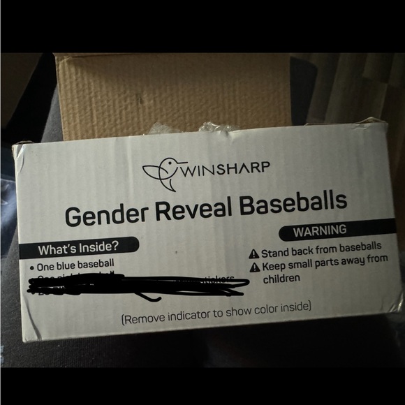BASEBALL GENDER REVEAL FOR BOY ONLY - Picture 3 of 3